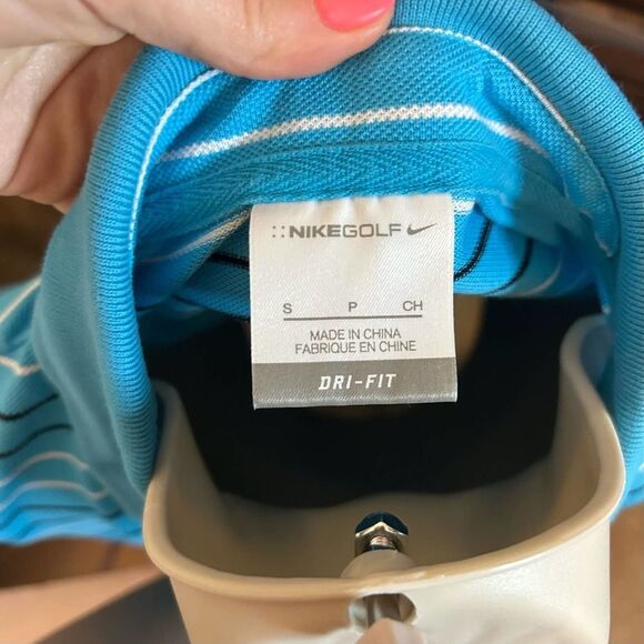 Nike Golf Women's | Dri Fit Polo | Blue Striped | Size S - Picture 6 of 7